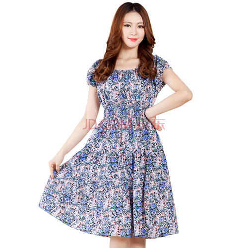 席慕容：这么大的蓝花