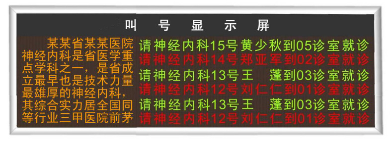 药房LED展示广告标语