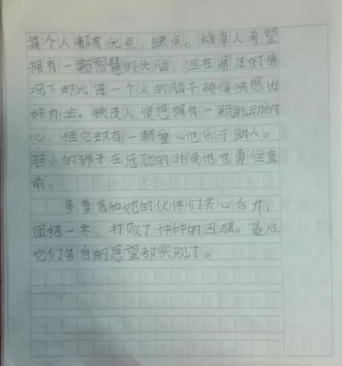 阅读《绿野仙踪》后的200个单词