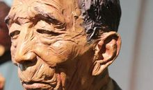 描写老人皱纹的句子