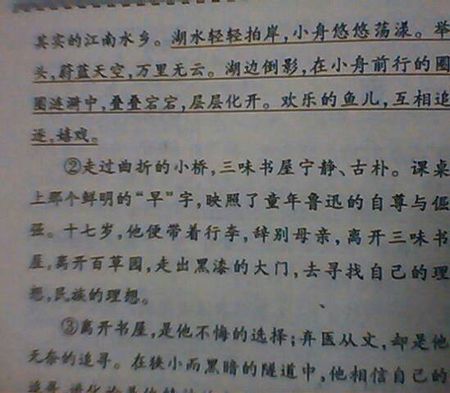 优美的散文句节选