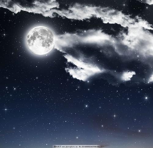 关于写月球的古诗