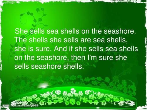 英语绕口令大全爆笑