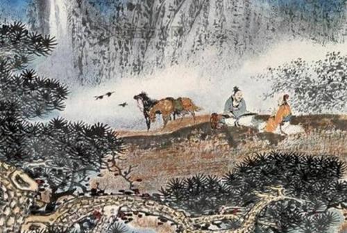 孟浩然:和子子一起攀仙山