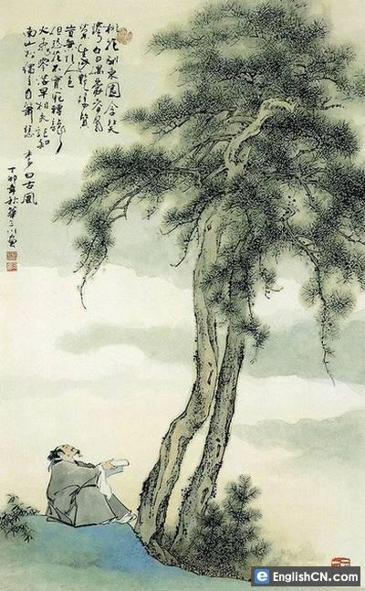 白居易：感觉望月