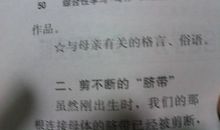 母爱有关的格言