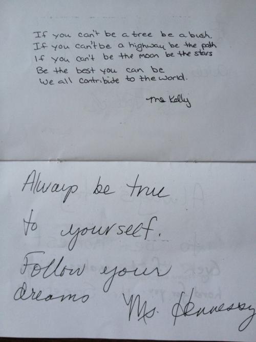 英语老师毕业留言