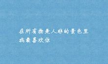 描写物是人非的句子