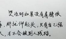 关于感动的语段