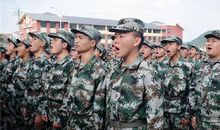 部队军训拉歌口号