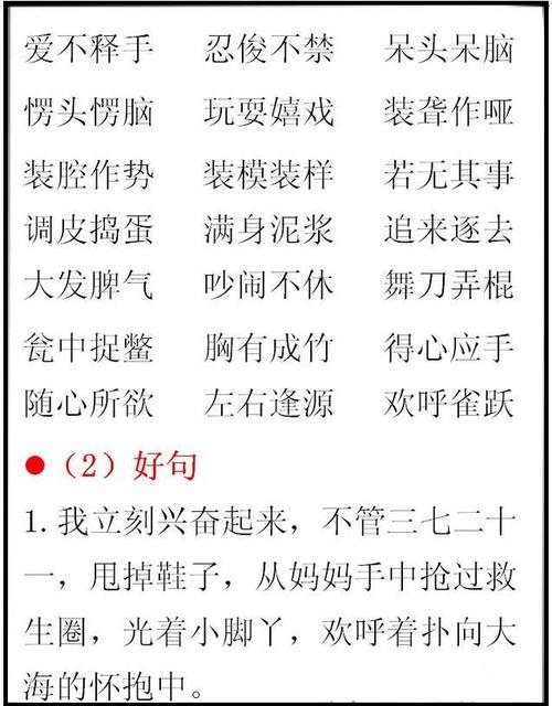 好的单词，好的句子，好的段落来描述梦想