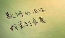 关于青春的优美心境好句