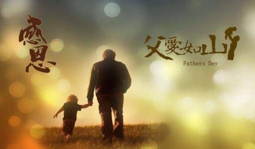 关于父爱的美丽词