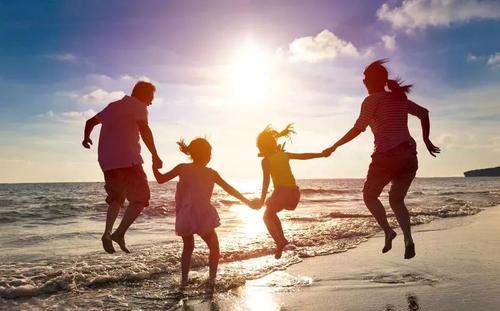 父亲的全景和母亲的好心情是家庭的最佳风水