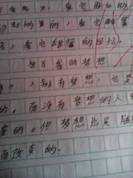 我梦想中的高中作文