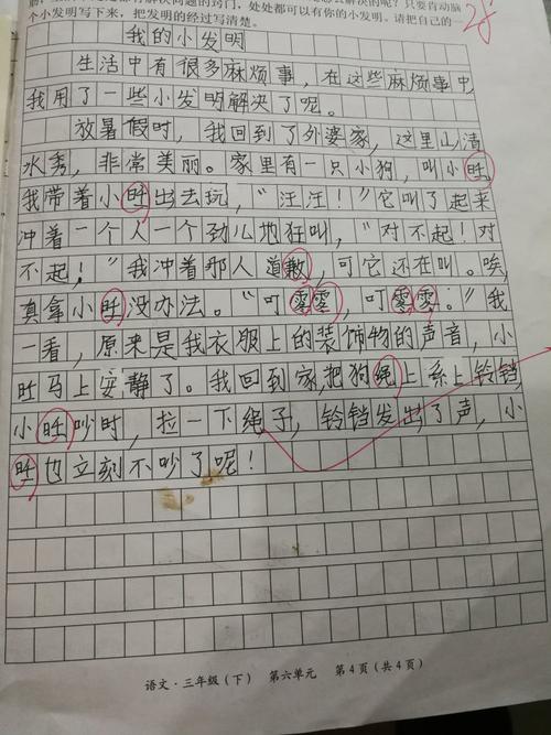 我的小发明作文200字