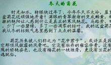 我喜欢的一首歌400字作文