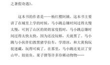 暑假奇遇读后感