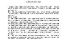 那段快乐的日子作文