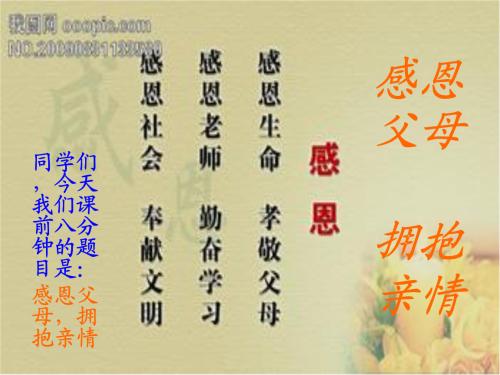 拥抱家人的爱600个单词组成