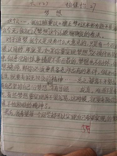 我的梦作文800字