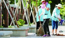 最美的清洁工作文