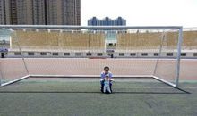 看图作文小小守门员