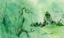 云渺渺，水茫茫，征人归路许多长