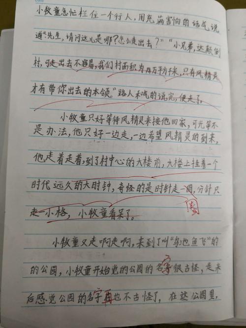小学三年级想象力作文