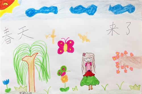 我眼中的春天500字