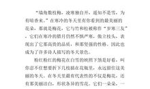 我最喜欢的季节作文400字