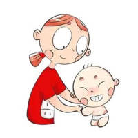 睁大眼睛，动作从脚开始