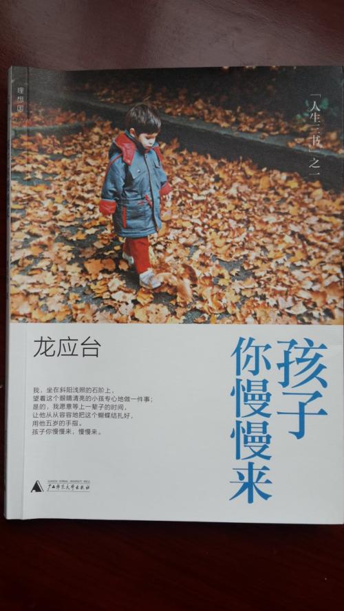 龙应泰男孩，请花些时间阅读您的想法