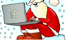 作文圣诞老人来了