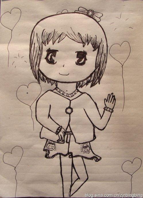 小学生自画像组成