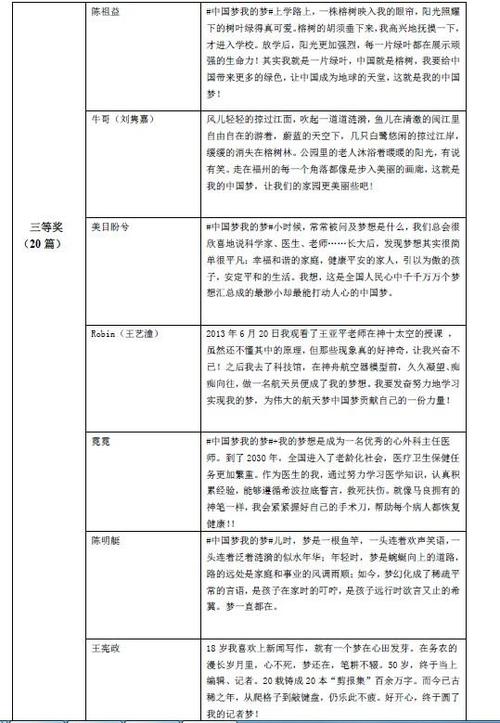 我的中国梦随笔