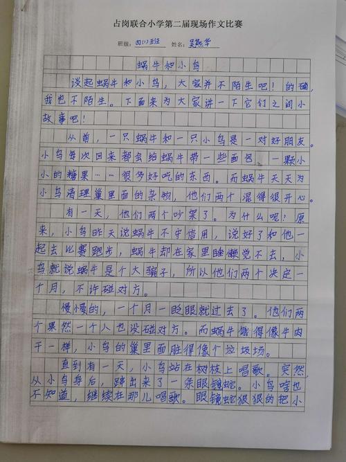 我不再嫉妒作文