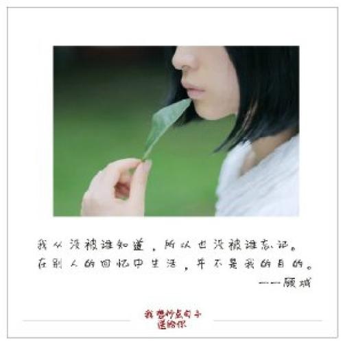 秘密的爱是一种礼貌，但不是爱是一种品味