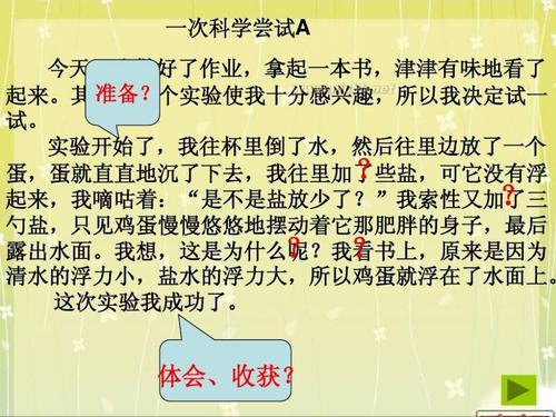 600字是我的科学尝试之一