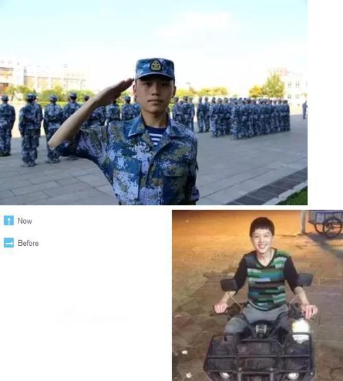 我的理想是当一名士兵