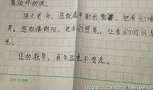 对老师的心里话