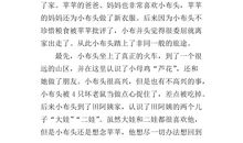 小布头读后感400字