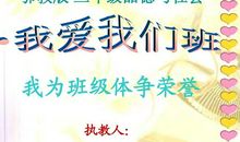 我爱我们的班集体作文