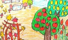 秋天的果园作文200字