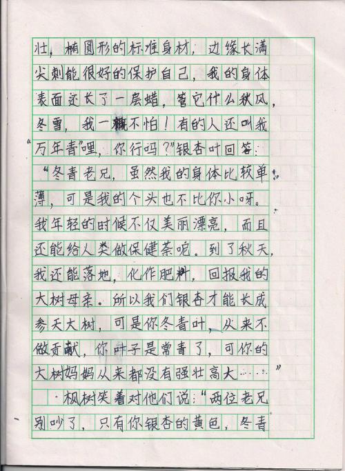 高中作家的作文