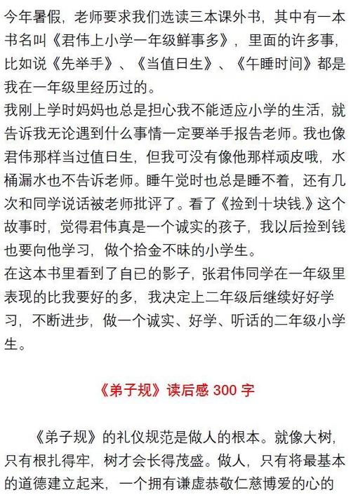 难忘的小学生活组成结局