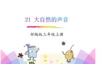 大自然的声音300字