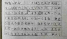 特别的礼物作文