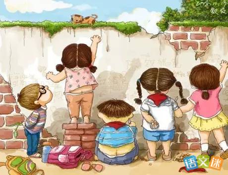 难忘的童年游戏构图