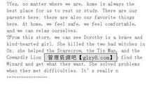 求3篇50字英语读后感